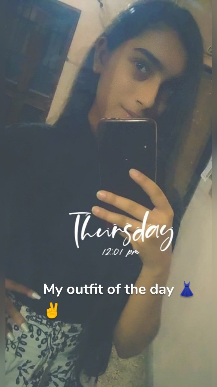 My outfit of the day 👗✌️